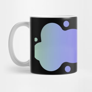 blue texture design Mug